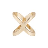 Inel decorativ pentru esarfa Crisalida, 1.8 cm - Auriu