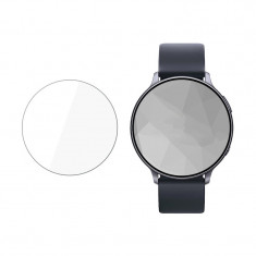 Folie Policarbonat 3MK Arc pentru Samsung Galaxy Watch Active 2 (44mm), Full Cover, Transparenta foto