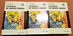 Contele de Monte-Cristo 3 Vol. Editura Tineretului, 1964 - Alexandre Dumas foto