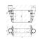 Radiator intercooler Nrf 30127A