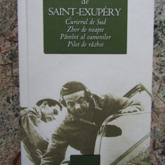 Antoine de Saint-Exupery - Curierul de Sud. Zbor de noapte. PamanT EDITIE DE LUX