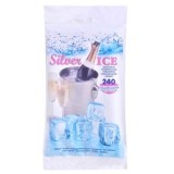 Pungi pentru cuburi de gheață, Set 10 buc, Albe, Plastic, CMCLASS