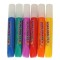 Set 6 markere colorate 3d cu efect de popcorn