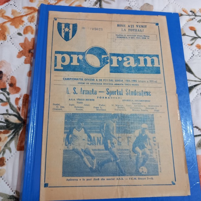 Program ASA TG. Mures - Sportul Stud.