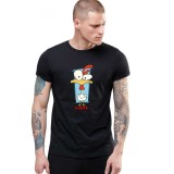 Tricou barbati negru - DAFUQ - 2XL