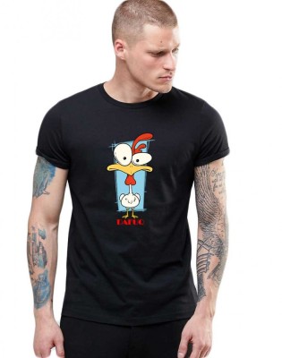 Tricou barbati negru - DAFUQ - M foto