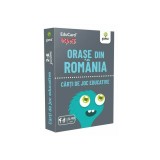 Carti de joc educative. Orase din Romania