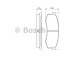 Set placute frana,frana disc MITSUBISHI PAJERO IV (V8_W, V9_W) (2006 - 2016) BOSCH 0 986 424 313
