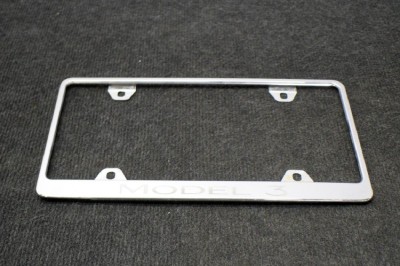 Suport număr de &amp;icirc;nmatriculare TESLA MODEL 3 2018 OEM: 1138982-00-A 11375469 foto