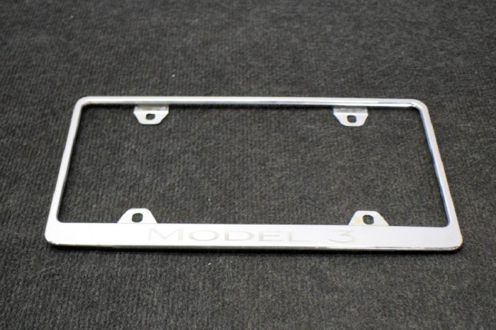 Suport număr de &icirc;nmatriculare TESLA MODEL 3 2018 OEM: 1138982-00-A 11375469
