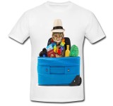 Cumpara ieftin Tricou &quot; Pisica turist &quot;