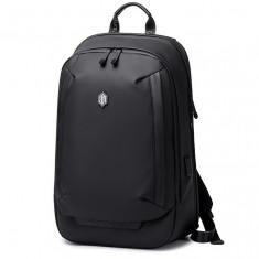 Rucsac laptop Business-Travel Arctic Hunter, impermeabil, port USB, 15.6″, negru, model AHB443