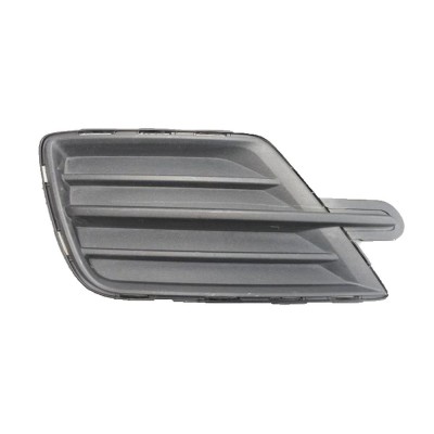 Grila bara fata Vw Caddy 3 (2k), 06.2015-2020, Model Life, parte montare partea stanga, fara gaura proiector, 95U227-1, Aftermarket foto