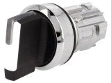 Comutator rotativ 22mm IP67 albă