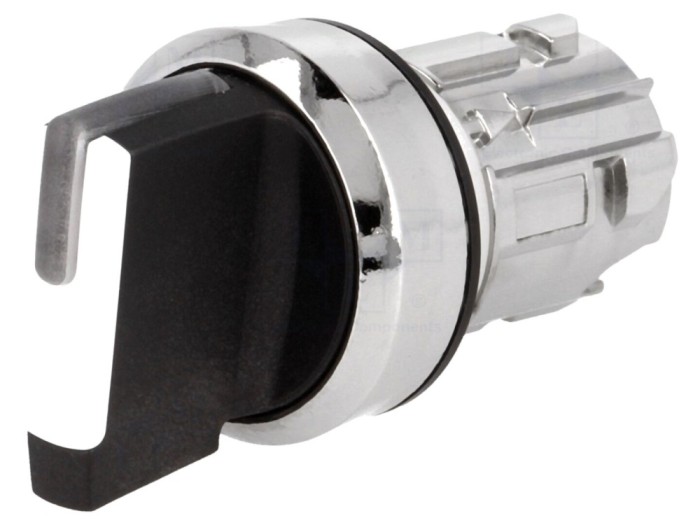 Comutator rotativ IP67, albă