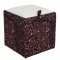 TABURET BOX - PRINT - CORP CAFEA/CAPAC IMITATIE PIELE DIVERSE CULORI - Rosu 21900