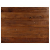 Blat de masa, 70x50x2,5 cm, dreptunghiular, lemn masiv reciclat GartenMobel Dekor, vidaXL