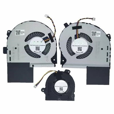 Set 3 Cooler/FAN laptop Asus ROG Strix GL703GS GL703GM GL703 S7B GL703GS-DS74 GL703GM-DS74 GL703GM-NS73 foto