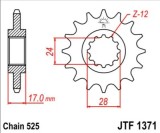 Pinion fata 14 dinti pas lant 525 - Honda CB 600 F Hornet (98-06) - S F21 Hornet S (00-04) - CBF 600 N/S (05-07) - CBR 600 F (97-98)
