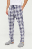 Cumpara ieftin United Colors of Benetton pantaloni pijama bumbac modelator