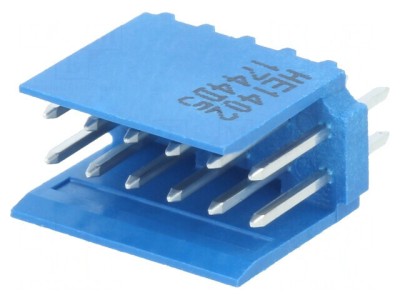 Conector Header Drept 2x6 Pini HE14 foto