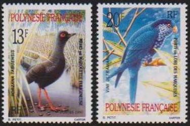 POLYNESIA - 1990 - Pasari foto