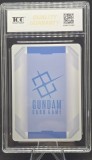Card GUNDAM Japonia TCG - Gradat 9.5 Mint+