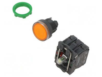 Comutator Apăsare 22mm 1NC/1NO XB5AW35B5 foto