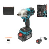 Masina de insurubat cu impact 1/2 inch, 400Nm, 2 acumulatori 21V 3Ah