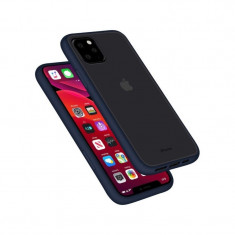 Husa TPU Goospery Mercury Peach Garden pentru Apple iPhone 11 Pro, Bleumarin