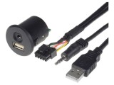 Adaptor USB/AUX Fiat Punto 2005 0.9m