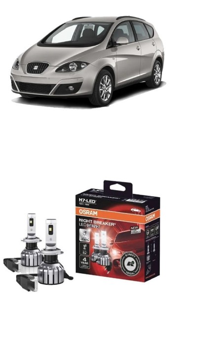 Set becuri LED Osram Omologate RAR Seat Altea Altea XL (2005-2012)