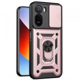 Husa pentru Xiaomi Redmi A7 Pro 4G, Techsuit, CamShield, Roz Aurie