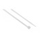 Cleme (soricei) plastic alb prindere cabluri 3.5/3.6mmx370mm TED
