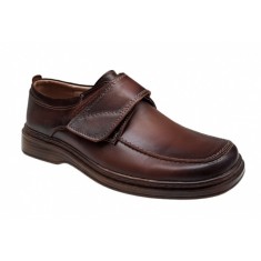 Pantofi barbati model casual piele naturala maro GKR09M