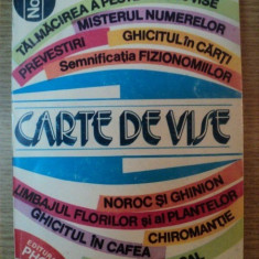 CARTE DE VISE , 1993