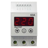 Releu Protectie Tensiune Monofazat 63A DigiTop VP-63A, Supratensiune, Subtensiune