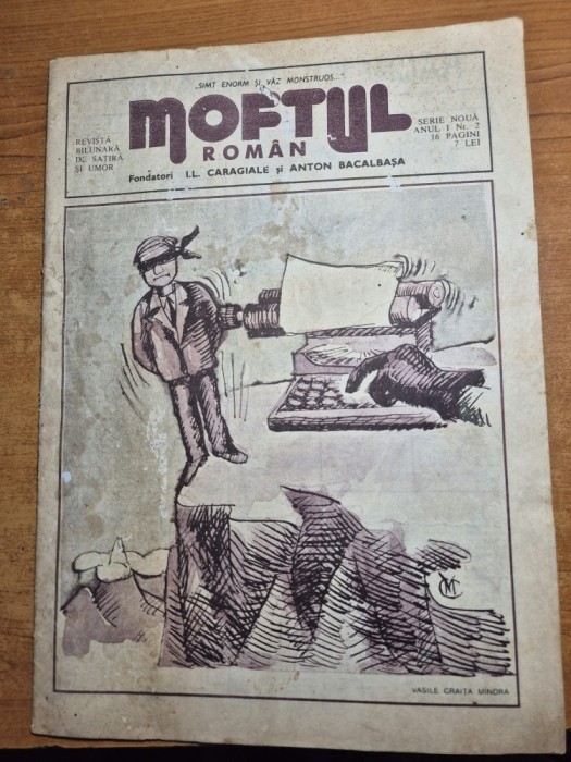 revista umoristica - moftul roman - anul 1 ,nr. 2 - 1990