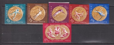 MEDALII DE AUR JO. MELBOURNE LP.528A MNH foto