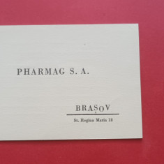 Brasov Brasso Kronstadt Reclama Medicala Pharmag