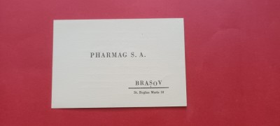 Brasov Brasso Kronstadt Reclama Medicala Pharmag foto