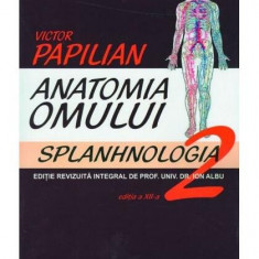 Anatomia omului. Splanhnologia (Vol. 2) - Paperback brosat - Victor Papilian - All