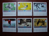 AJMAN SERIE OLIMPIADA SAPORO 1968 MNH, Nestampilat