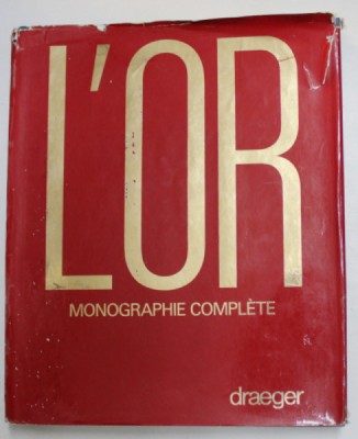 L&amp;#039;OR MONOGRAPHIE COMPLETE par GUNTER BREITLING ...SEBASTIAN SPEICH , 1976 foto