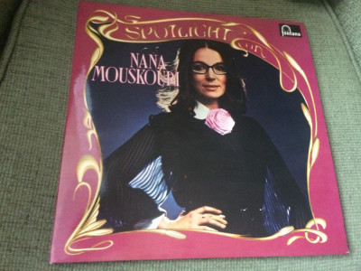 nana mouskouri spotlight on dublu disc vinyl 2 LP muzica usoara pop fontana VG+ foto