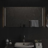 vidaXL Oglinda de baie cu LED, 50x100 cm