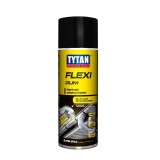 Spray Cauciuc Transparent Pentru Reparatii Rapide Scurgeri Si Crapaturi Tytan Flexy Gum / 400 Ml