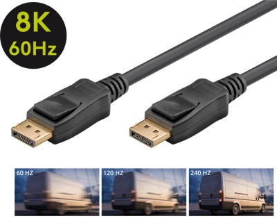 Cablu DISPLAYPORT V1.4 1m 8K 60Hz tata-tata Goobay foto