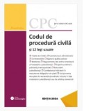 Codul de procedura civila si 12 legi uzuale. Actualizat la 8 ianuarie 2026