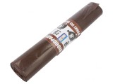 Saci de gunoi maro 120L - 10 buc.